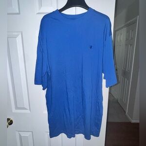 Champion Men's Large Blue Cotton T-Shirt Pre-Owned Excellent Condition